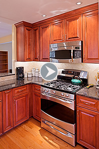 Kitchen remodeling project in Reston, Virginia by Jim Allen Contracting